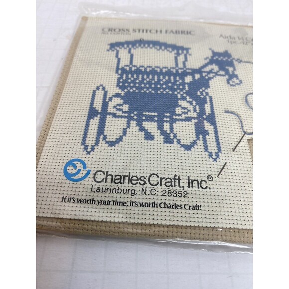Charles Craft Aida Cross Stitch Fabric 14 18 Fiddlers Count 12 x 18" Lot of 9 - Picture 7 of 8